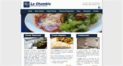 Desktop Screenshot of crepelechambly.com.br